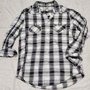 American Rag Plaid Shirt Medium